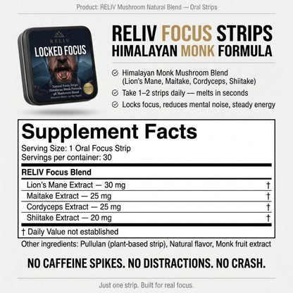 RELIV | Himalayan Mushroom Focus Strips